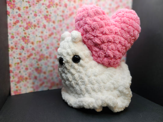 Snail with Heart Shell