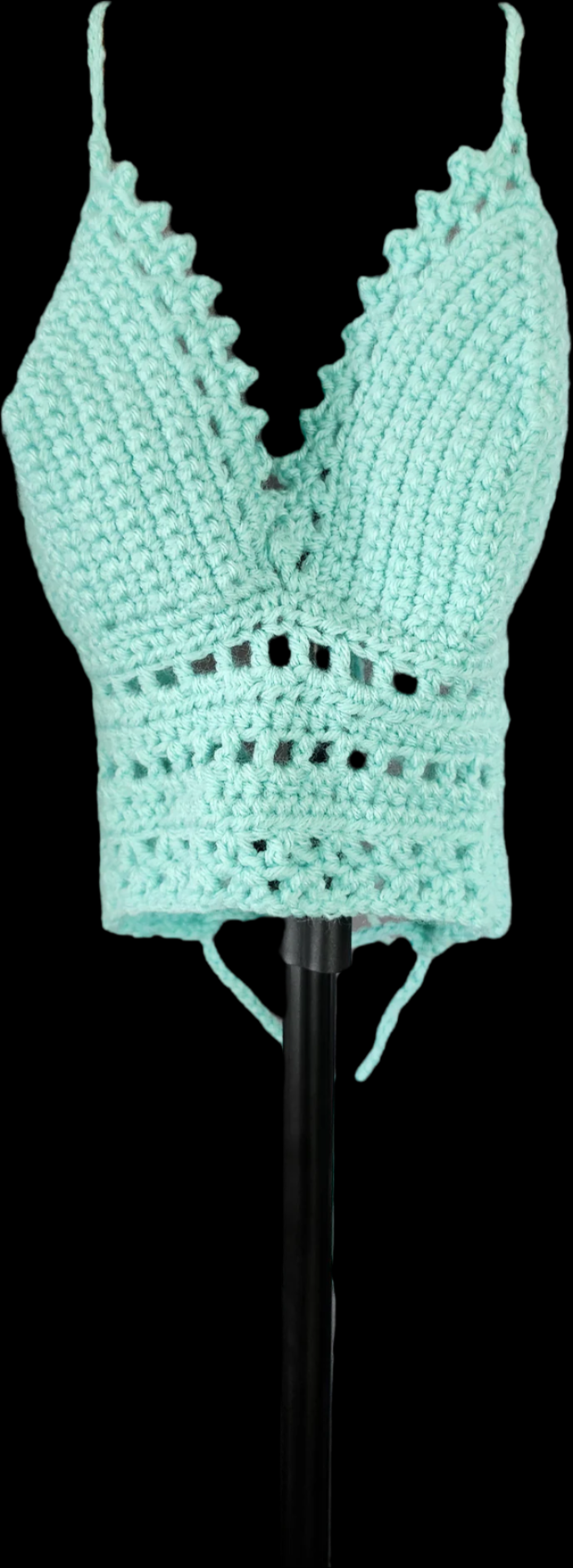 Summer Crop Top - Aqua